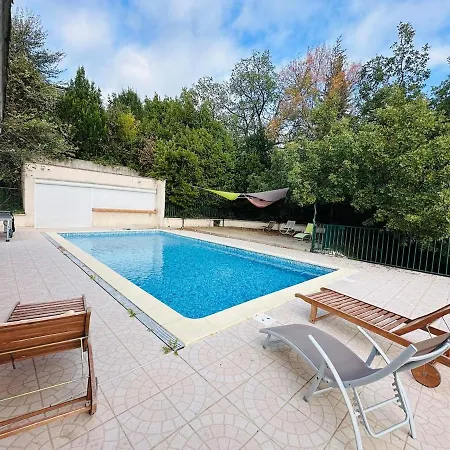 La Prairie 15p, Piscine, Ping-pong, Vue Et Jardin Saint-Christol-lès-Alès
