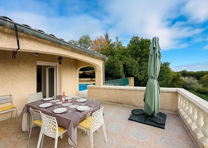 La Prairie 15p, Piscine, Ping-pong, Vue Et Jardin * Saint-Christol-lès-Alès